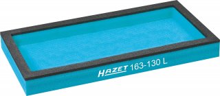 HAZET 2-Komponenten Weichschaumeinlage ∙ leer 163-130L ∙ L x B x H: 342 mm x 172 mm x 33 mm Bild 3