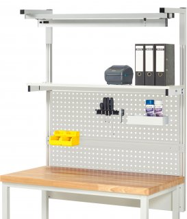 System-Aufbau - Komplettset 04 | für Produktbreite 1250 mm | RAL7035/RAL7035 Bild 1