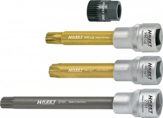 HAZET Keil(rippen)riemenscheibe-Werkzeug 4641/4 ∙ 1/2 Zoll (12,5 mm) Vierkant hohl ∙ Innen Vielzahn Profil XZN | Innen TORX® Prof Bild 2