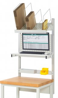 System-Aufbau - Komplettset 03 | für Produktbreite 750 mm | RAL7035/RAL7035 Bild 1