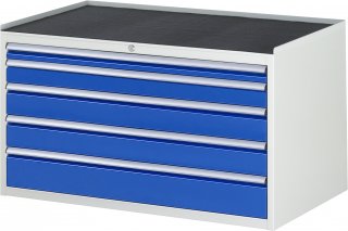 Schubladenschrank XXL3.11 | B1145xT650xH645mm | MT-Top-25mm | 5xSchublade-VA Bild 1