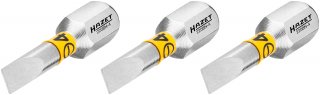 HAZET Bit 2208N-4/3 ∙ 1/4 Zoll (6,3 mm) Sechskant massiv ∙ Schlitz Profil ∙ 3-teilig ∙ SW 0,5 x 4 mm Bild 3