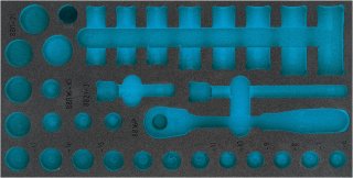 HAZET 2-Komponenten Weichschaumeinlage 163-483L ∙ L x B: 342 mm x 172 mm Bild 1