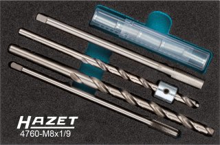 HAZET Glühkerzen Reparatur Satz 4760-M8X1/9 ∙ 9-teilig Bild 8