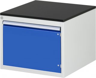 Schubladenschrank L2.12 | B580xT650xH460mm | M-Top-22mm | 1xTür Bild 1