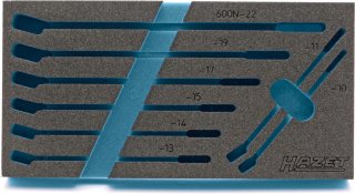 HAZET 2-Komponenten Weichschaumeinlage 163-292L ∙ L x B: 342 mm x 172 mm Bild 1