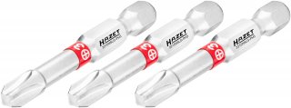 HAZET Bit 2215NSLG-PH3/3 ∙ 1/4 Zoll (6,3 mm) Sechskant massiv ∙ Kreuzschlitz Profil PH ∙ 3-teilig ∙ SW PH3 Bild 3