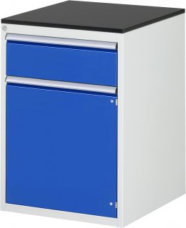 Schubladenschrank L5.8 | B580xT650xH820mm | M-Top-22mm | 1xSchublade-VA | 1xTür Bild 1