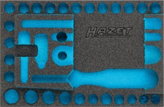 HAZET 2-Komponenten Weichschaumeinlage 163-338L ∙ L x B: 172 mm x 114 mm Bild 1