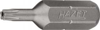 HAZET 5-Stern Bit 2225-10H ∙ 1/4 Zoll (6,3 mm) Sechskant massiv ∙ Innen 5-Stern Profil mit Zapfen ∙ SW 10H Bild 2