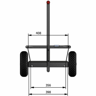 Handwagen 6091V - Vollgummiräder Bild 2