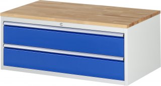 Schubladenschrank XXL2.0 | B1145xT650xH465mm | B-Top-25mm | 2xSchublade-TA Bild 1