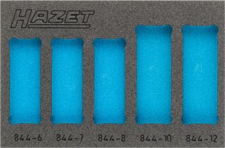 HAZET 2-Komponenten Weichschaumeinlage 163-347L ∙ L x B: 172 mm x 114 mm Bild 1