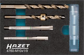 HAZET Glühkerzen Reparatur Satz 4760-M10X1/9 ∙ 9-teilig Bild 8