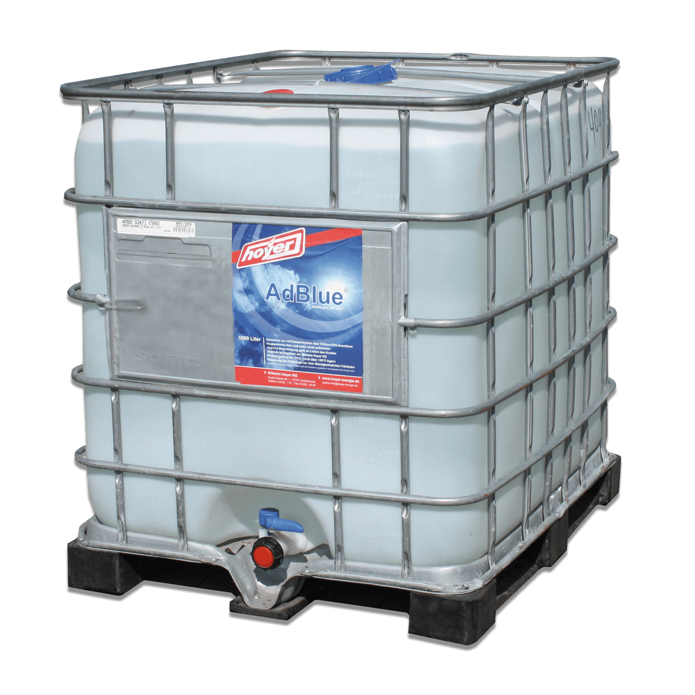 AdBlue AUS32 Gem. ISO 22241 1000 Liter Im Leih-IBC Kaufen Bei HENI