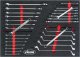 Doppel-Maul-, Doppel-Ring- und Ring-Maulschlüssel Satz ∙ V6726