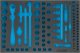 HAZET 2-Komponenten Weichschaumeinlage 163-258L ∙ L x B: 519 mm x 342 mm