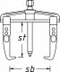 Abzieher ∙ 2-armig 1787-52