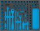 HAZET 2-Komponenten Weichschaumeinlage 163-513L ∙ L x B: 519 mm x 392 mm