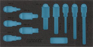 HAZET 2-Komponenten Weichschaumeinlage 163-221L ∙ L x B: 342 mm x 172 mm