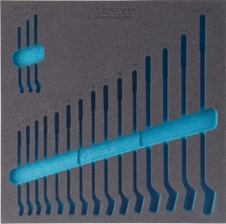 HAZET 2-Komponenten Weichschaumeinlage 163-99L ∙ L x B: 344 mm x 342 mm