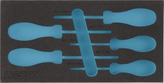 HAZET 2-Komponenten Weichschaumeinlage 163-185L ∙ L x B: 342 mm x 172 mm