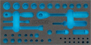 HAZET 2-Komponenten Weichschaumeinlage 163-349L ∙ L x B: 342 mm x 172 mm