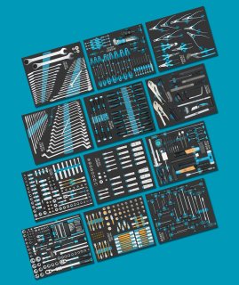 HAZET Werkzeug Sortiment 0-179NXXLD/616 ∙ 616-teilig