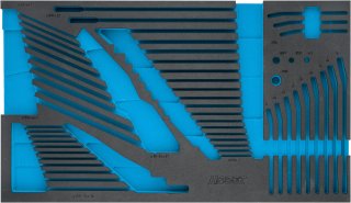 HAZET 2-Komponenten Weichschaumeinlage 163-528L ∙ L x B: 691 mm x 392 mm