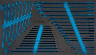 HAZET 2-Komponenten Weichschaumeinlage 163-478L ∙ L x B: 691 mm x 392 mm