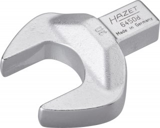 HAZET Einsteck-Maulschlüssel 6450D-30 ∙ 14 x 18 mm Einsteck-Vierkant massiv ∙ Außen Sechskant Profil ∙ SW 30 mm