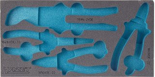 HAZET 2-Komponenten Weichschaumeinlage 163-226L ∙ L x B: 342 mm x 172 mm