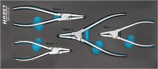 HAZET Sicherungsringzangen Satz 163-531/4 ∙ 4-teilig